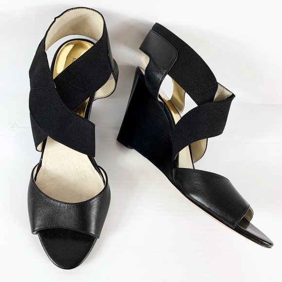 meadow elastic and leather sandal